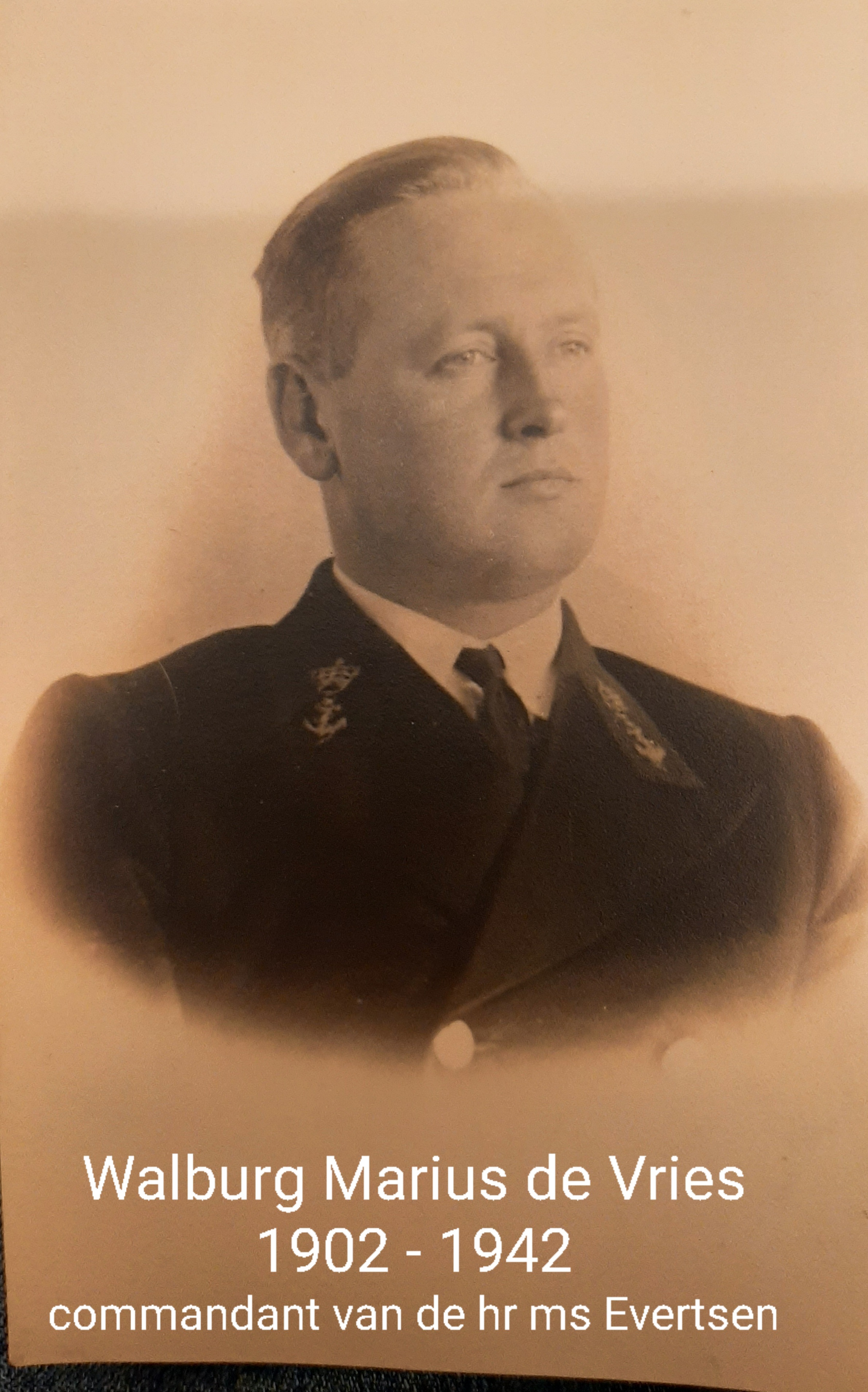 Foto Walburg Marius de Vries