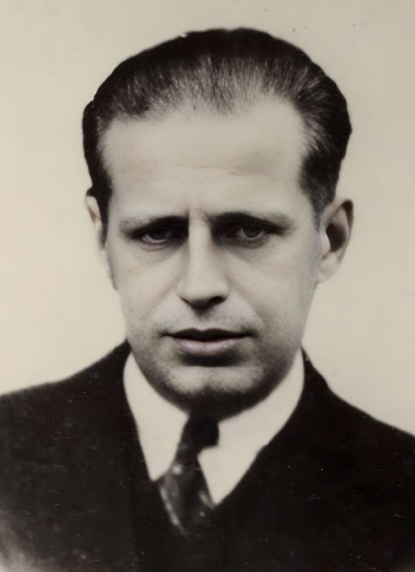Portretfoto T.J.C. Beijersbergen, bron Nationaal Archief