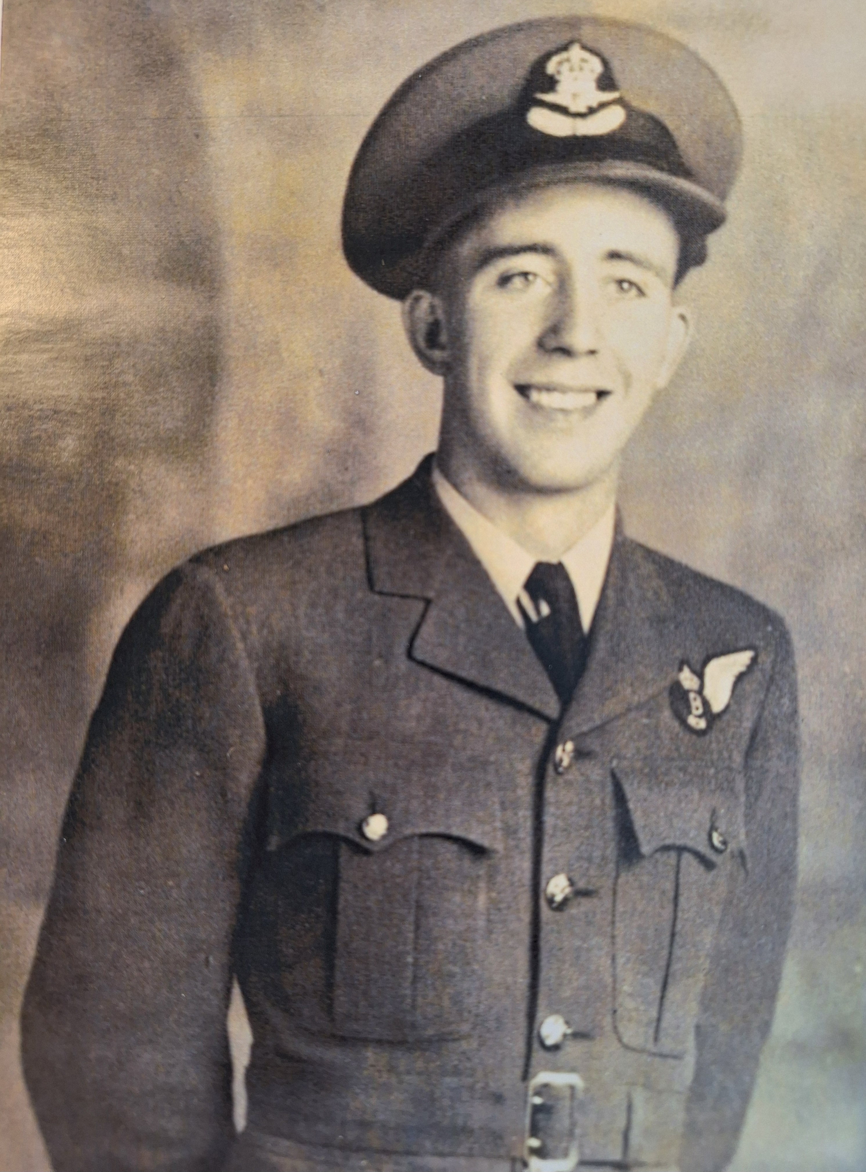 George Thompson Gilbert Terris , bommenrichter, 23 jaar afkomstig uit Mission City Canada
