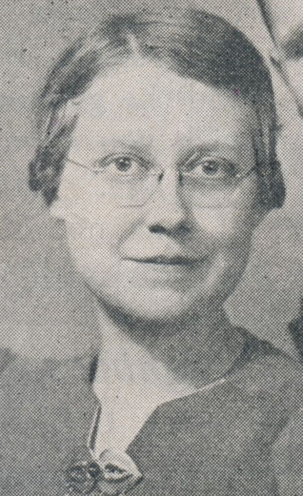 Portretfoto H. Sande-Rueter, photo Alliance Archives