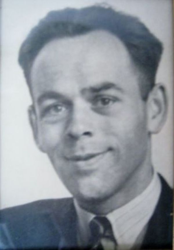 Portretfoto D.A. Kloos, fot familie