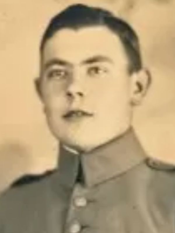 Portretfoto W.H. Verhoeven, foto familie