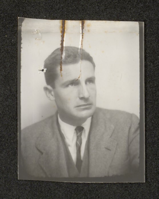 pasfoto registratieformulieren Nederlandse ambassade Portugal februari 1944