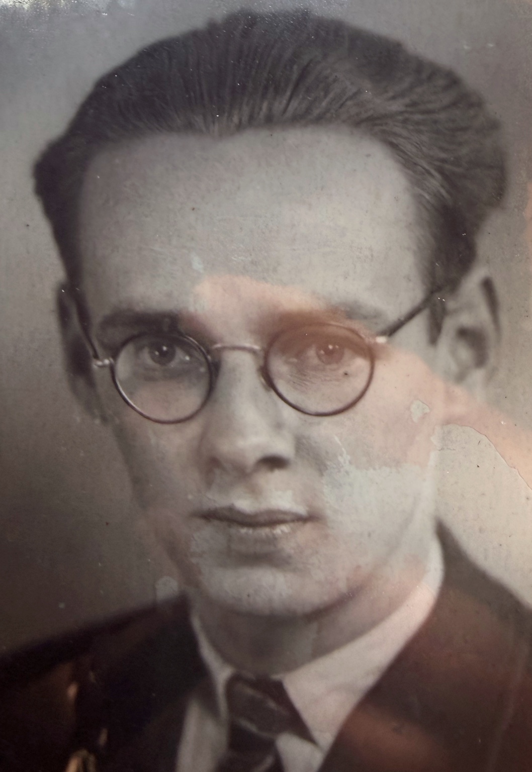 Portretfoto T.H. van Schaik, foto familie