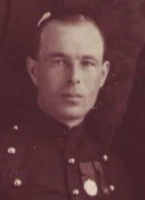 Portretfoto L.H. Schalker, foto familie