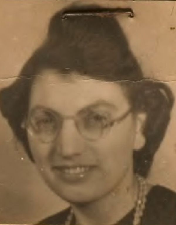 Portretfoto V. Biedermann-Haringman, foto Stadsarchief Amsterdam