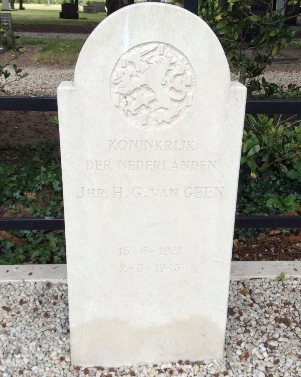 Graffoto Jhr. H.G. van Geen