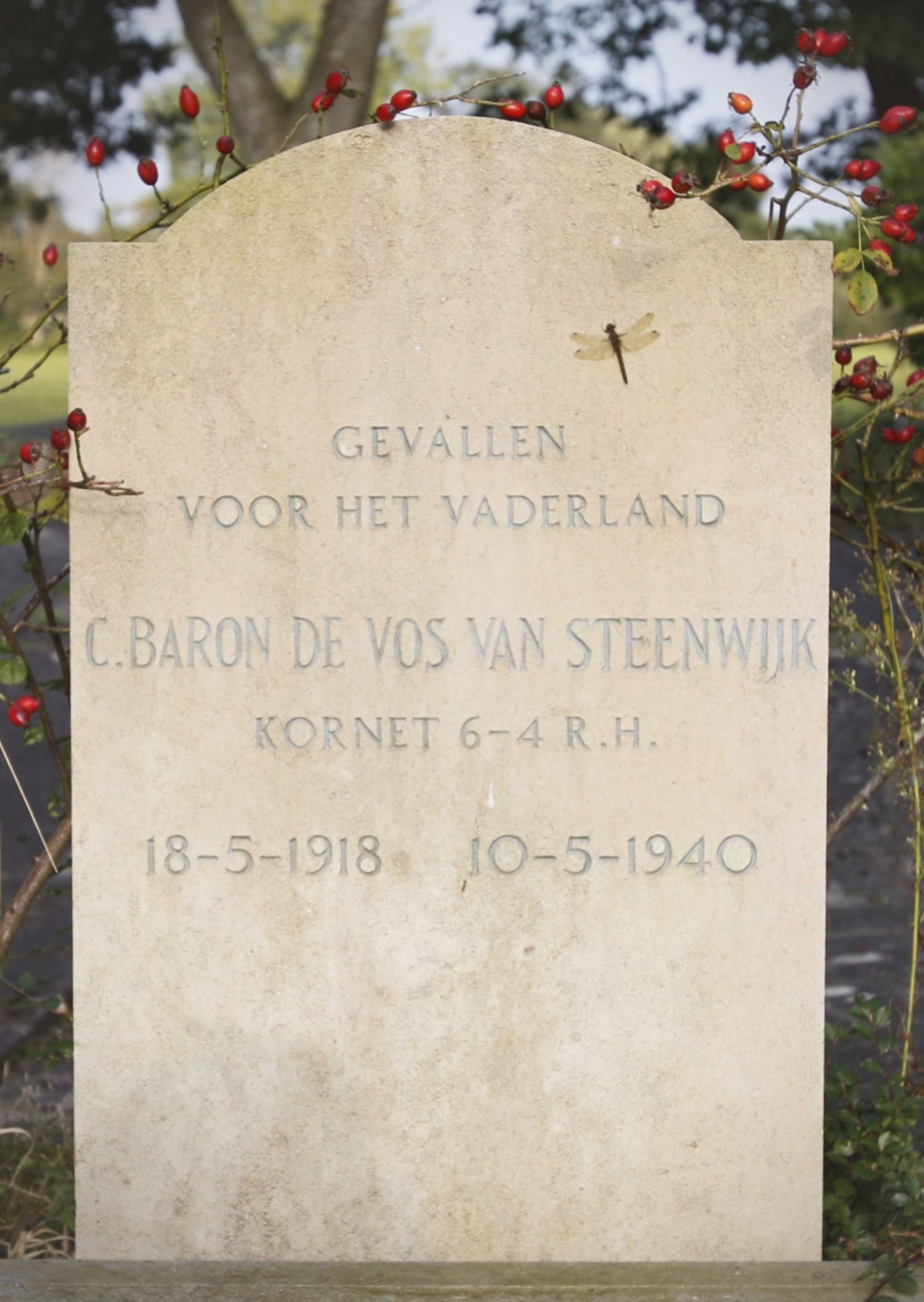 Graffoto C. baron de Vos van Steenwijk, foto Maartje Blijdenstein